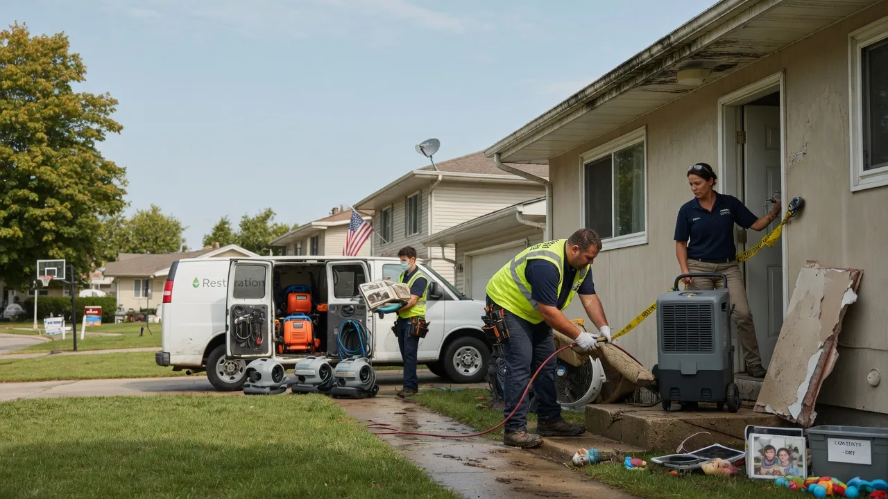 Water Damage Restoration in Ambridge, PA near me